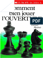 Comment Bien Jouer L'ouverture by Mednis, Edmar