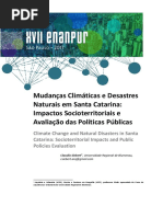 Mudança Climática - Desatres Naturais - Políticas Públicas