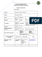 Silabo-Gestión de Costos Sem - VI Nov. 2021 A Abril Del 2022