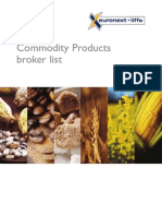 Commodity Broker List