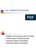 Political Environment