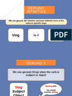 Gerund Infinitive Presentation