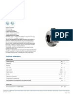 K 160 M Sileo: Centrifugal Circular Duct Fan 125W