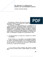 IGNACIO FALGUERAS SALINAS, Del Saber Absoluto A La Perplejidad. La Génesis Filosófica Del Planteamiento Crítico