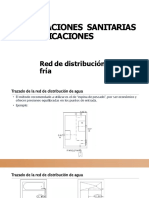 Instalaciones Sanitarias en Edificaciones: Red de Distribución de Agua Fría