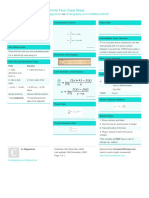 MATH140 Final Cheat Sheet: by Via