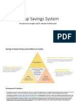 Group Savings System: Functional Oversight and IT Solution Architecture