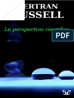 Bertrand Russell La Perspectiva Cientifi