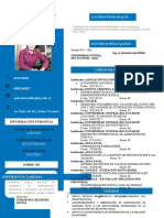 Formato de CV DOCENTES ITQ 2021