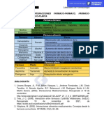 Tabla de Interacciones Farmacológicas