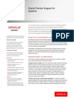 Oracle Premier Support For Systems