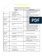 ICT Training Matrix