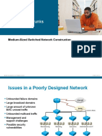 Implementing Vlans and Trunks: Medium-Sized Switched Network Construction