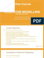 Reservoir Modelling Course FREE Course usingMBAL-Software - 1