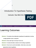 Chap 9 Hypothesis Testing - Student