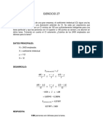 Ejercicios Estadistica