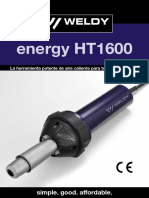 Peru Herramientas Weldy HT 1600 - Ficha Tecnica M