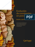 Evolución de Constructos en Psicología. Ejemplos y Aportes Conceptuales