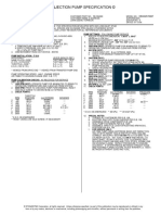 Injection Pump Specification ©