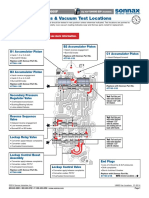 Critical Wear Areas & Vacuum Test Locations: Upper Valve Body