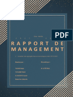 Rapportde Management: 2 0 2 1 - 2 0 2 2 Ensa - Kenitra