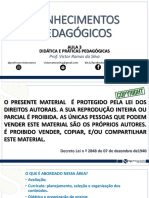 APOSTILA 5 - AULA 3 - PARTES 1 E 2 - Didática e Práticas Pedagógicas