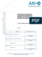 Es 02958 La de Cen Equipos de Medida de Energia