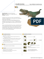 Tyrannosaurus Rex Instructions