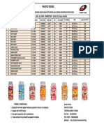 PACIFIC FOODS - 28-03-2021 - PRICE LIST - JAR - Seprate SS