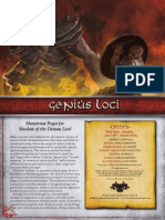 SDL1909 Monstrous Pages - Genius Loci (2019)