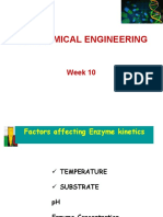 Biochemical Engineering: Week 10