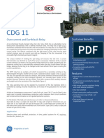 Grid Solutions: Overcurrent and Earthfault Relay