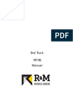 End Truck Rt/Rs Manual: Installation Operating Maintenance & Spare Parts