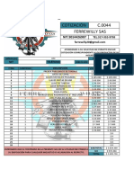 COTIZACION N44 Herramientas