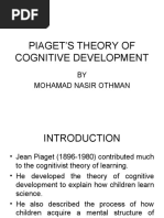 1.3.1 Piaget's Theory of Cognitive Development