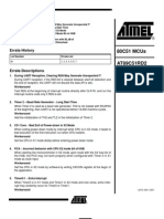 80C51 Mcus At89C51Rd2 At89C51Ed2 Errata Sheet