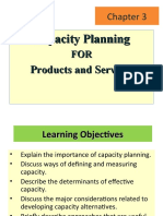 CHAPTER - 3 Capacity Planning