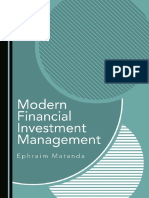 Modern Financial Investment Management