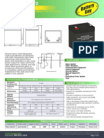 BGH 1255f2 Technical Specification Sheet