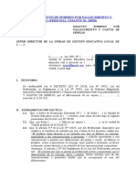 Modelo de Solicitud de Subsidio Por Fallecimeinto y Gastos de Sepelio y Otros