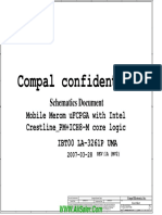 HP Compaq 6910p Compal LA-3261p UMA Rev 1A Schematic