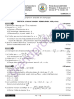 Maths-2ndC-Eval1-Lycee Bilingue