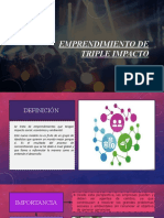 Emprendimiento de Triple Impacto