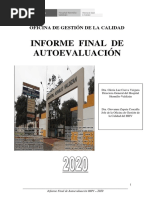 Informe Final de Autoevaluacion 2020