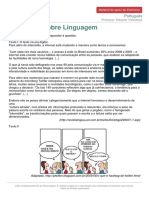 Exercicios Sobre Linguagem