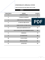 A Study On Performance Appraisal System Followed in (Hero Motocorp)