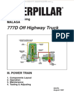 777D Off Highway Truck: Service Training Malaga