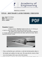 Boundary Layer Theory, Thicknes