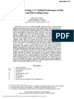 Getting Dirty: Testing C-17 Airfield Performance in Dirt and Mud Landing Zones