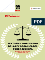 Ley Organica Poder Judicial